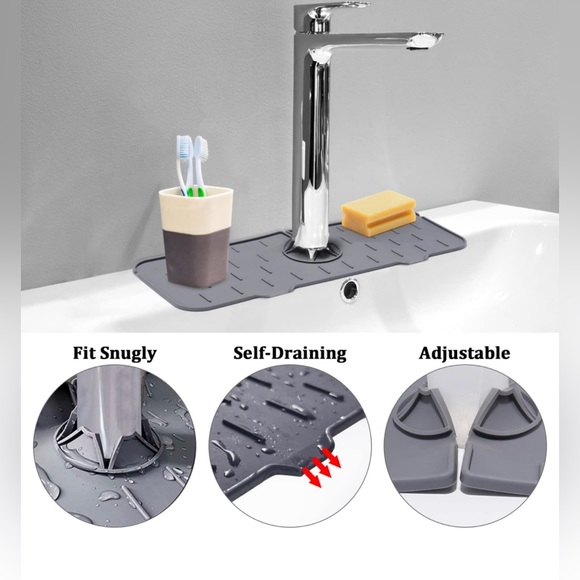 New! Sink Splash Mat - Picture 2 of 4